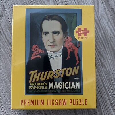 Thurston World's Famous Magician Jigsaw Puzzle (Penguin Magic) 500 pieces
