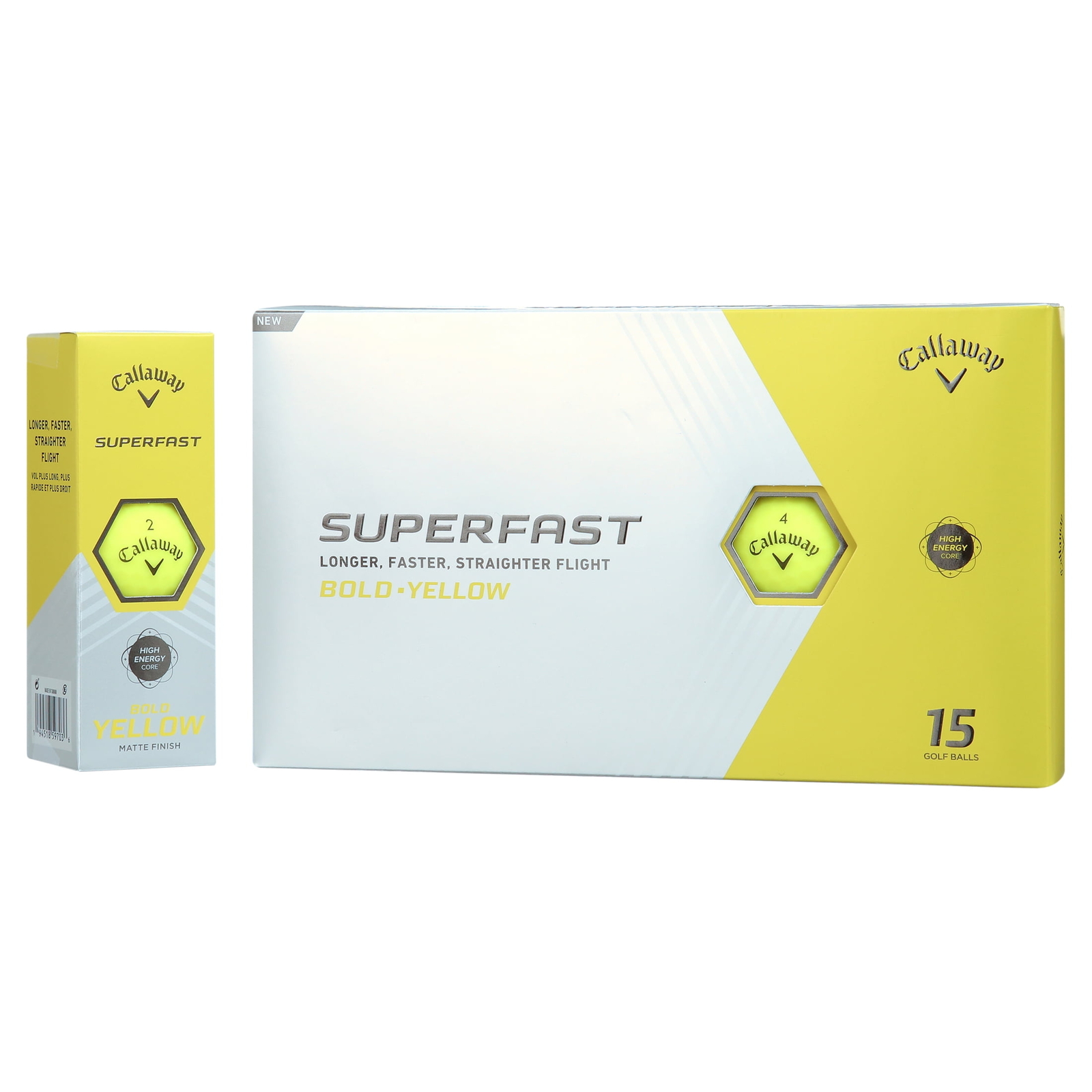 Balls, Matte Yellow, 15 Pack