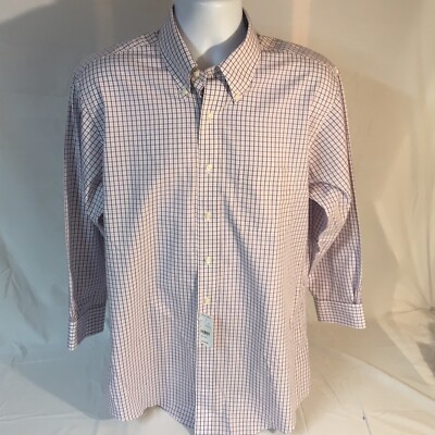 Brooks Brothers Regent Original Polo Shirt Non Iron All Cotton 16.5 0/1 NWT $80