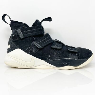 

Nike Mens Lebron Zoom Soldier 11 897646-004 Черные баскетбольные кроссовки Sz 8, Черный, Lebron Zoom Soldier 11