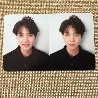 Bts Love Yourself Photocard Suga Entertainment Memorabilia Ebayshopkorea Discover Korea On Ebay