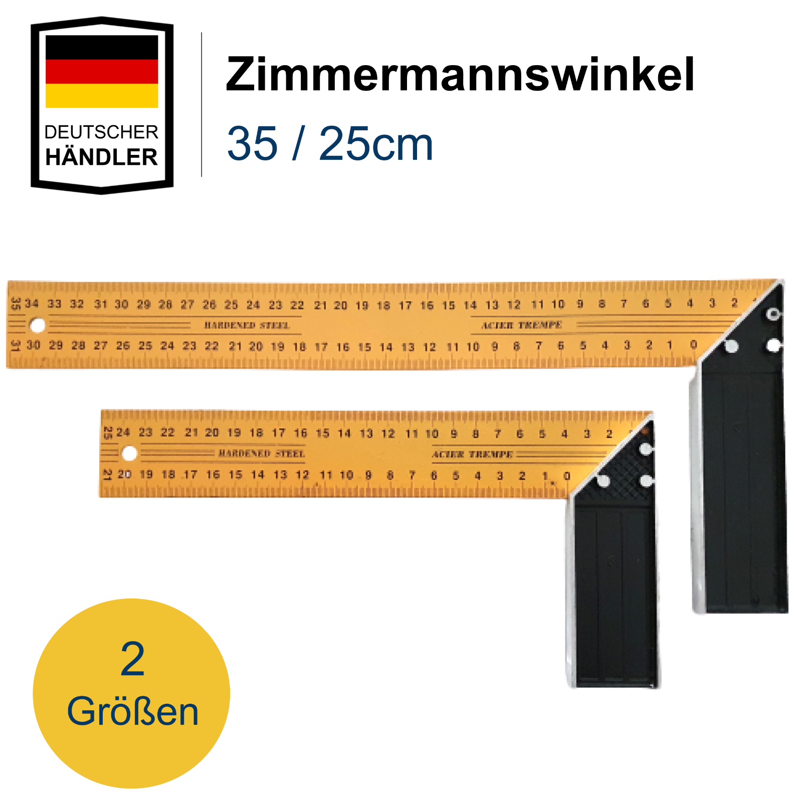 Zimmermannswinkel Schreinerwinkel Messwinkel Anschlagwinkel Tischler Winkel Alu