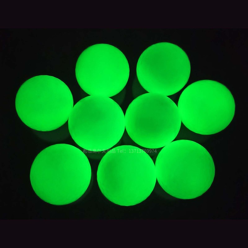 6X Luminous Golf Balls Bright Night Glow in the Dark Golf Golf Ball