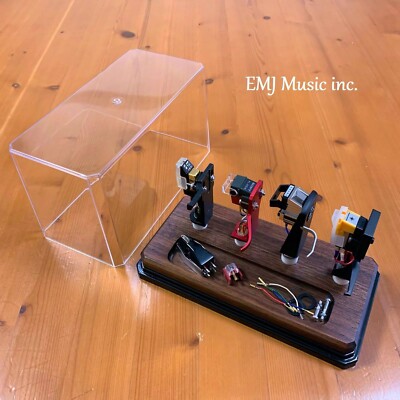 Free Shipping EMJ Headshell Cartridge Keeper with Tray  4NwSpA Japan made New