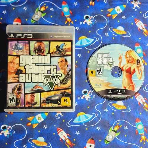 Grand Theft Auto V PS3 PlayStation 3 - Complete CIB Grand Theft Auto V PS3 PlayStation 3 - Complete CIB