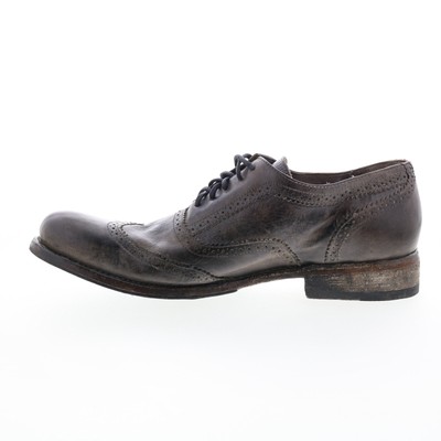 Pre-owned Bed Stu Corsico Ii F460006 Mens Brown Oxfords Wingtip & Brogue Shoes