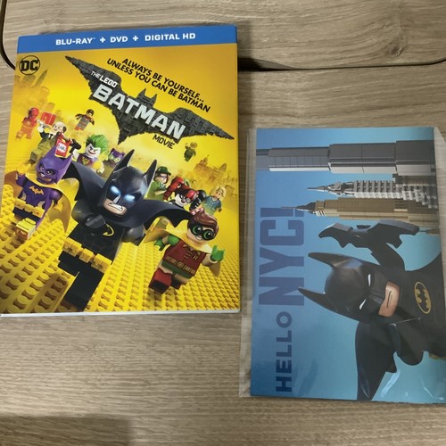 📀 The Lego Batman Movie (BLU-RAY +DVD) W/Slipcover