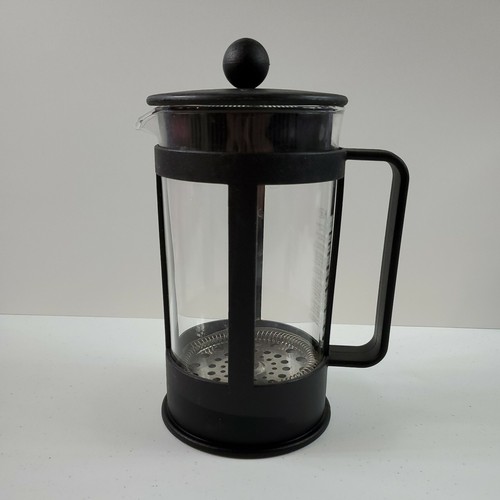 Matte Black Glass Plastic 2 Cup Coffee Maker
