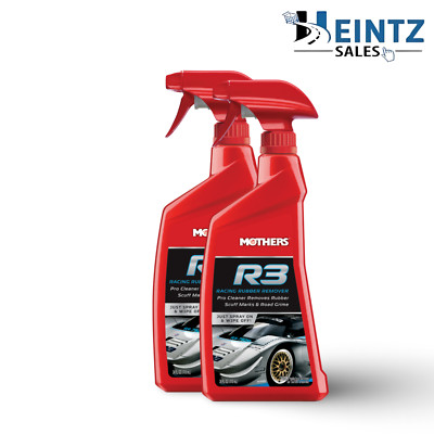 MOTHERS 09224 R3 - Racing Rubber Remover - Removes grime, dirt & soil - 2 PACK