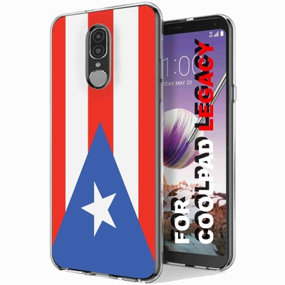 Total Guard Cover Case For Coolpad Legacy, Puerto Rico Flag, USA Print