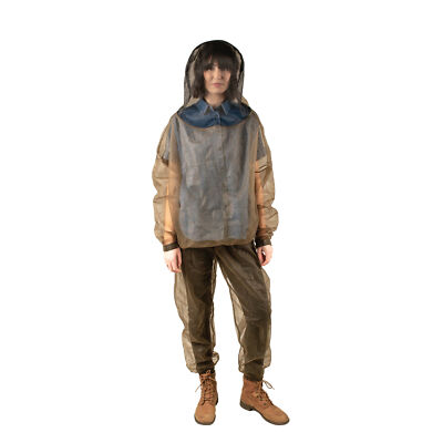 STANSPORT MOSQUITO SUIT POLYESTER MESH ANTI BUG OUTDOOR CAMPING NEW