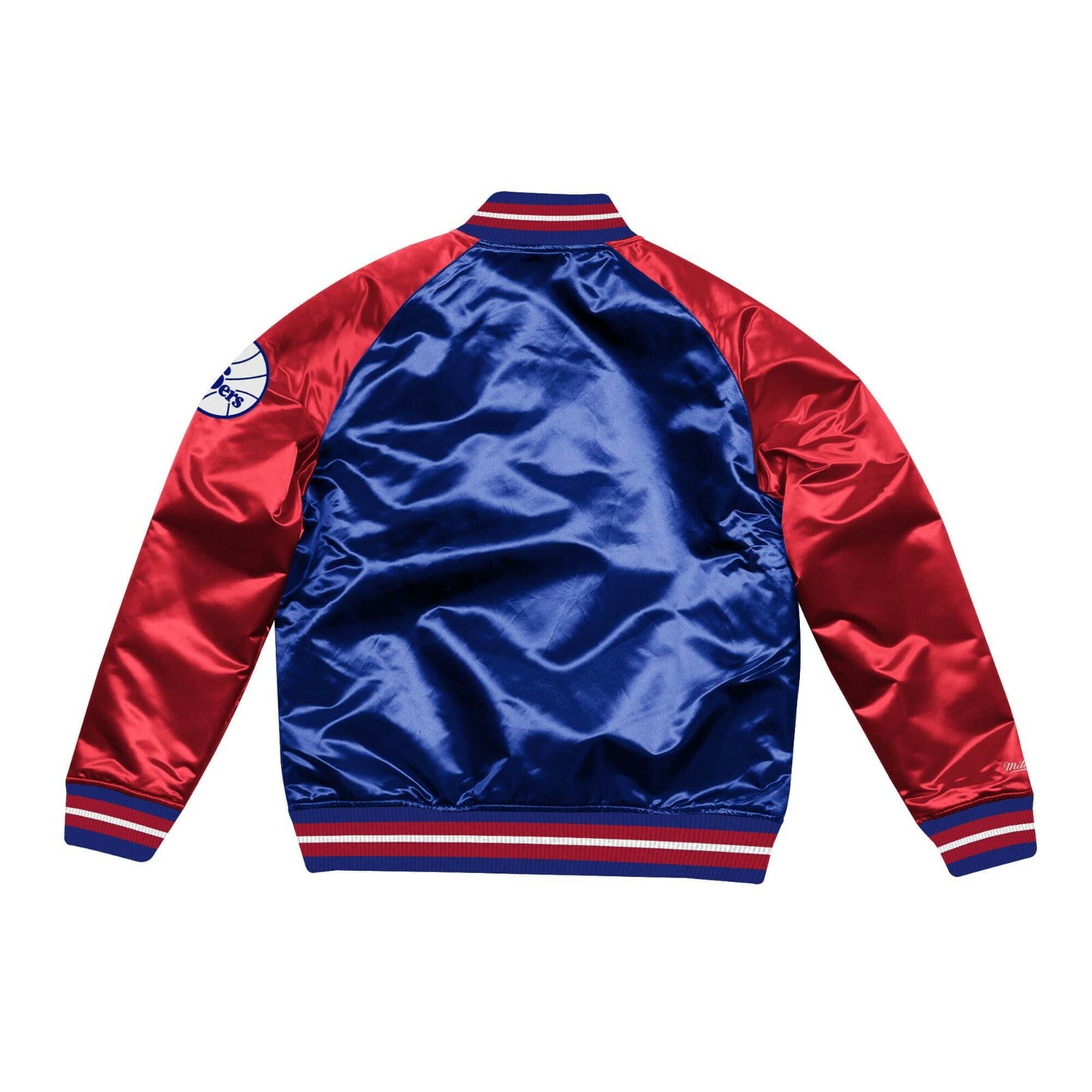 mitchell and ness tough season satin jacket
