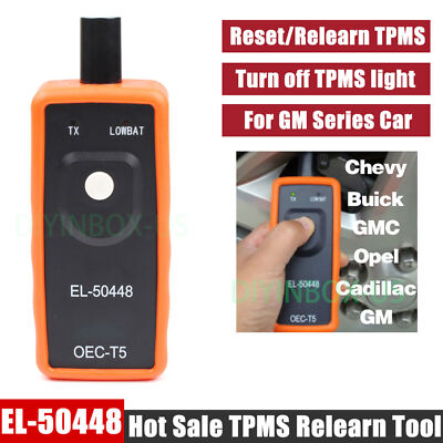 Universal TPMS Reset Tool Car Tire Pressure Monitor Sensor Relearn Tool EL-50448