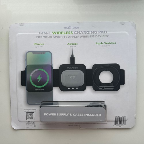 Mycharge 3-In-1 Wireless Charging Pad | eBay