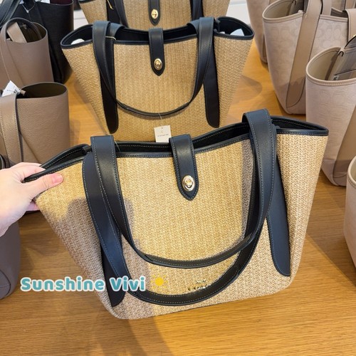 （US発）COACH Hadley ターンロック トートバッグ COACH® Outlet | Hadley Turnlock Tote Bag