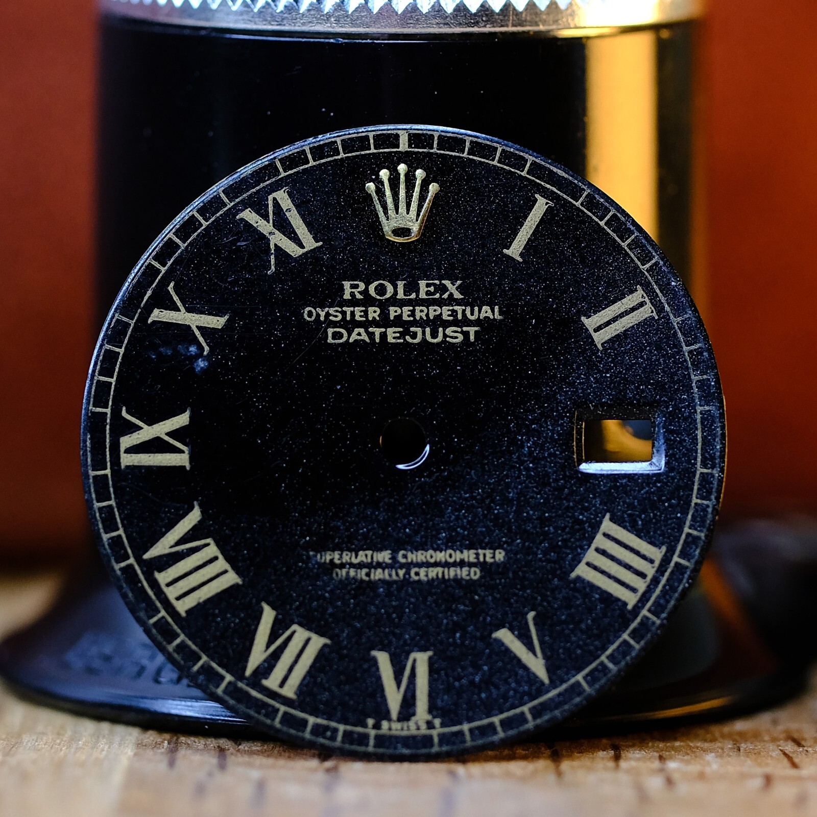 Rolex Datejust Two-Tone Rare Black Buckley Dial 36mm For Rolex Datejust Two-Tone Rare Black Buckley Dial 36mm For