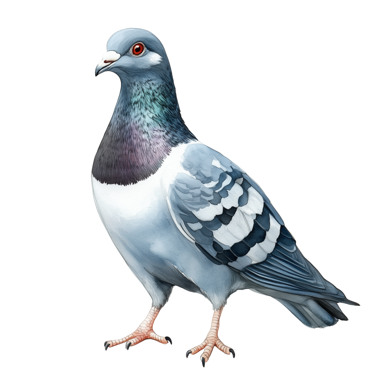 Pigeon Bird Self Adhesive Sticker
