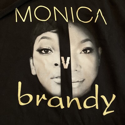 Verzuz - Brandy V Monica - Double Sided - Awesome Images - Men's Size Large
