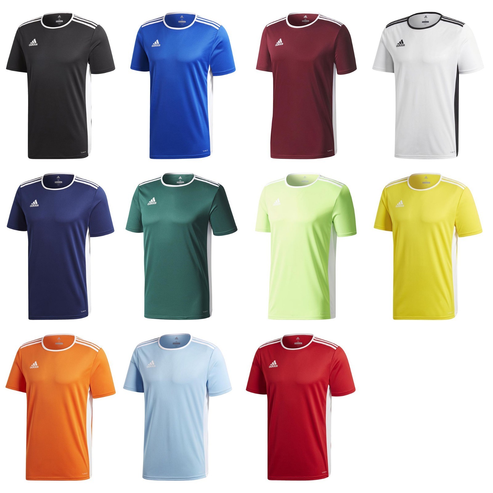 Boys Adidas T Shirt Entrada 18 Climalite Short Sleeve Top Football Youth Junior Boys Adidas T Shirt Entrada 18 Climalite Short Sleeve Top Football Youth Junior