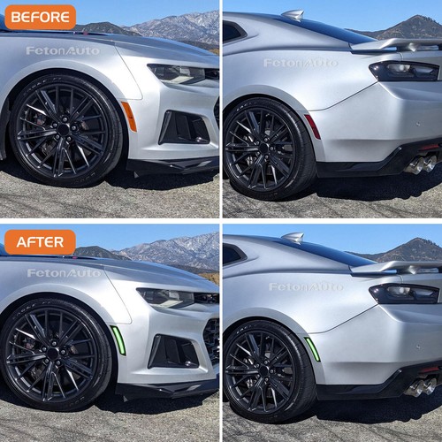 Dynamic LED Side Marker Light Front Rear for Chevy Camaro LS LT SS ZL1 2016-2023