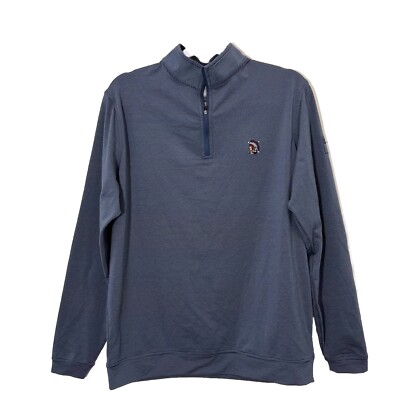 Peter Miller 1/4 Zip Pullover Mens M Shinecock Hills Golf Performance