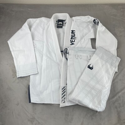 Venum Power 2.0 Light BJJ Gi A3.5 L/XL White 2 Piece No Belt NWT $140 Sold Out