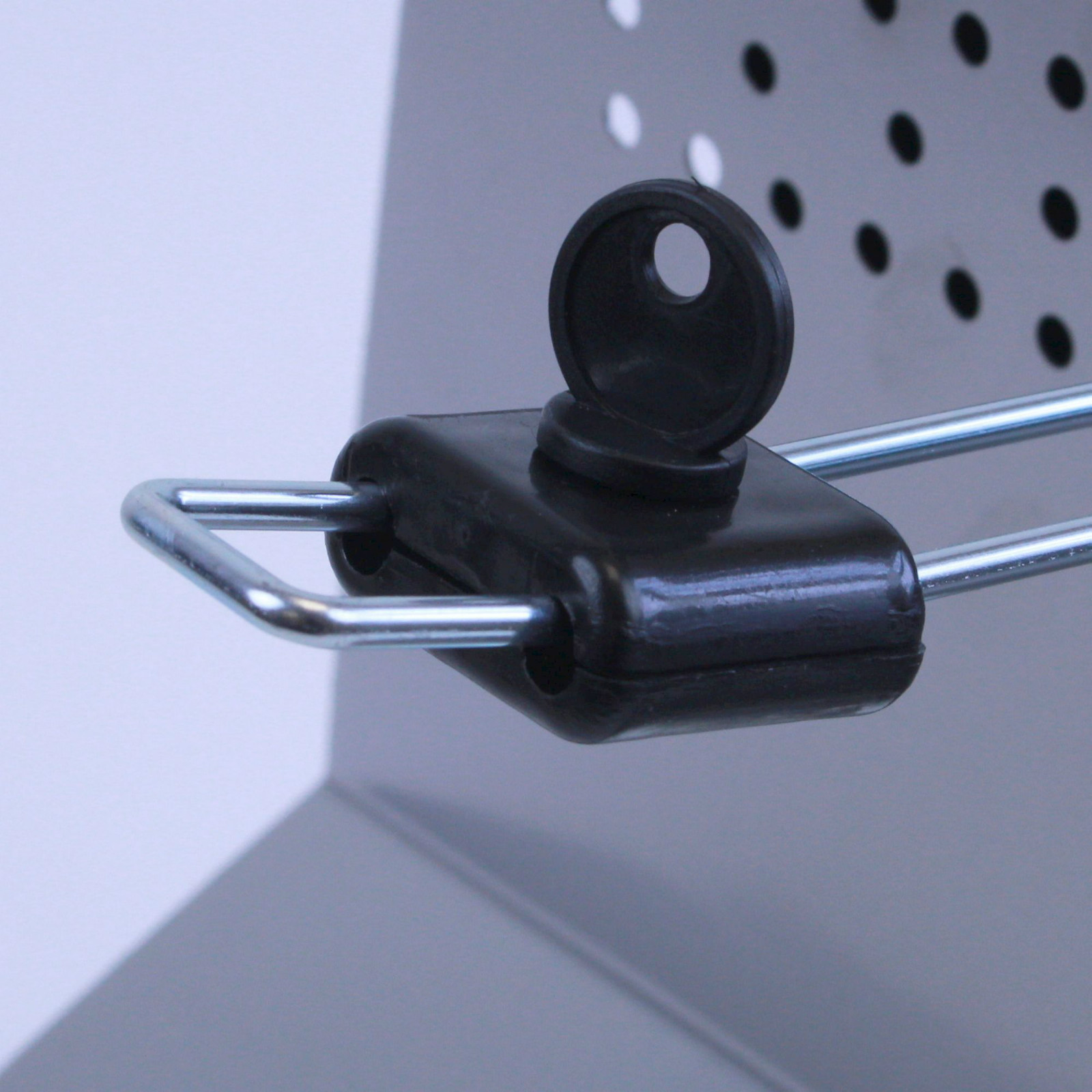 Pegboard Hook Lock Slatwall Hook Lock Security Lock Anti Theft Device