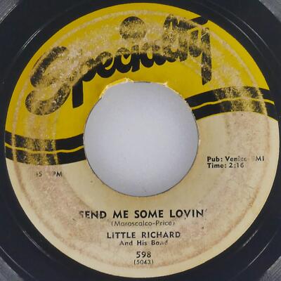 LITTLE RICHARD AND HIS BAND Lucille / Send Me Some Lovin' SPECIALTY 598 G+ 45rpm