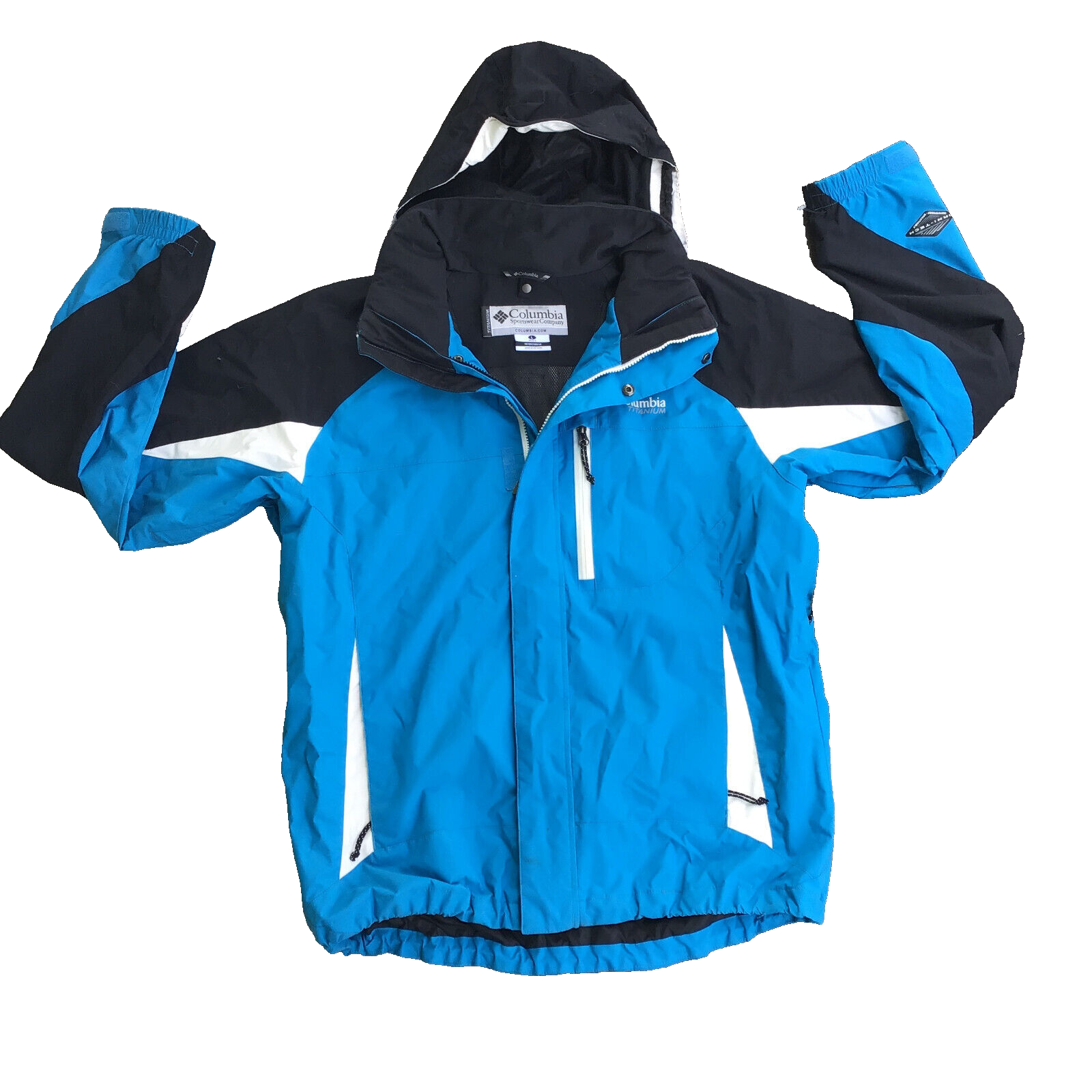 00s Columbia shell jacket y2k テック系 黒 人気 00s y2k Columbia 黒