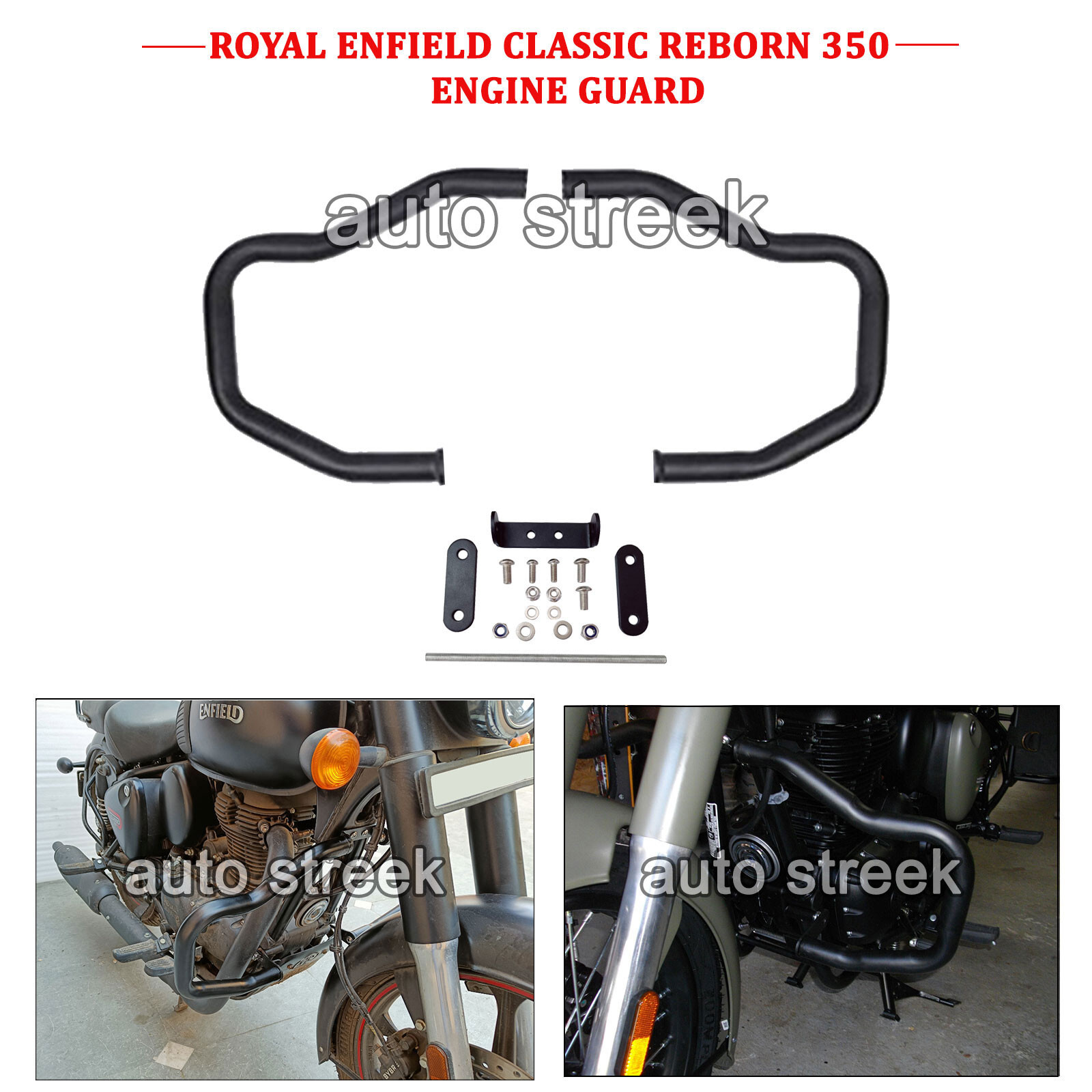 royal enfield classic 350 crash bars