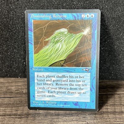 Diminishing Returns MTG Alliances Magic The Gathering Card
