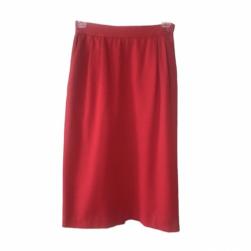 スカート BERNADETTE Women Mid Skirts PS25RTWSKIRTELL E12 RED Bernadette - Red and Ivory Sequin Stripe Caswell Skirt