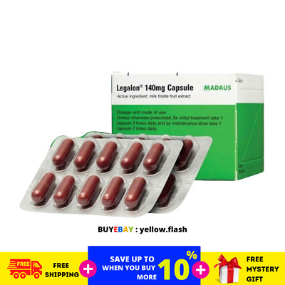 140mg LEGALON by Madaus Germany Traditionally used for liver 30's