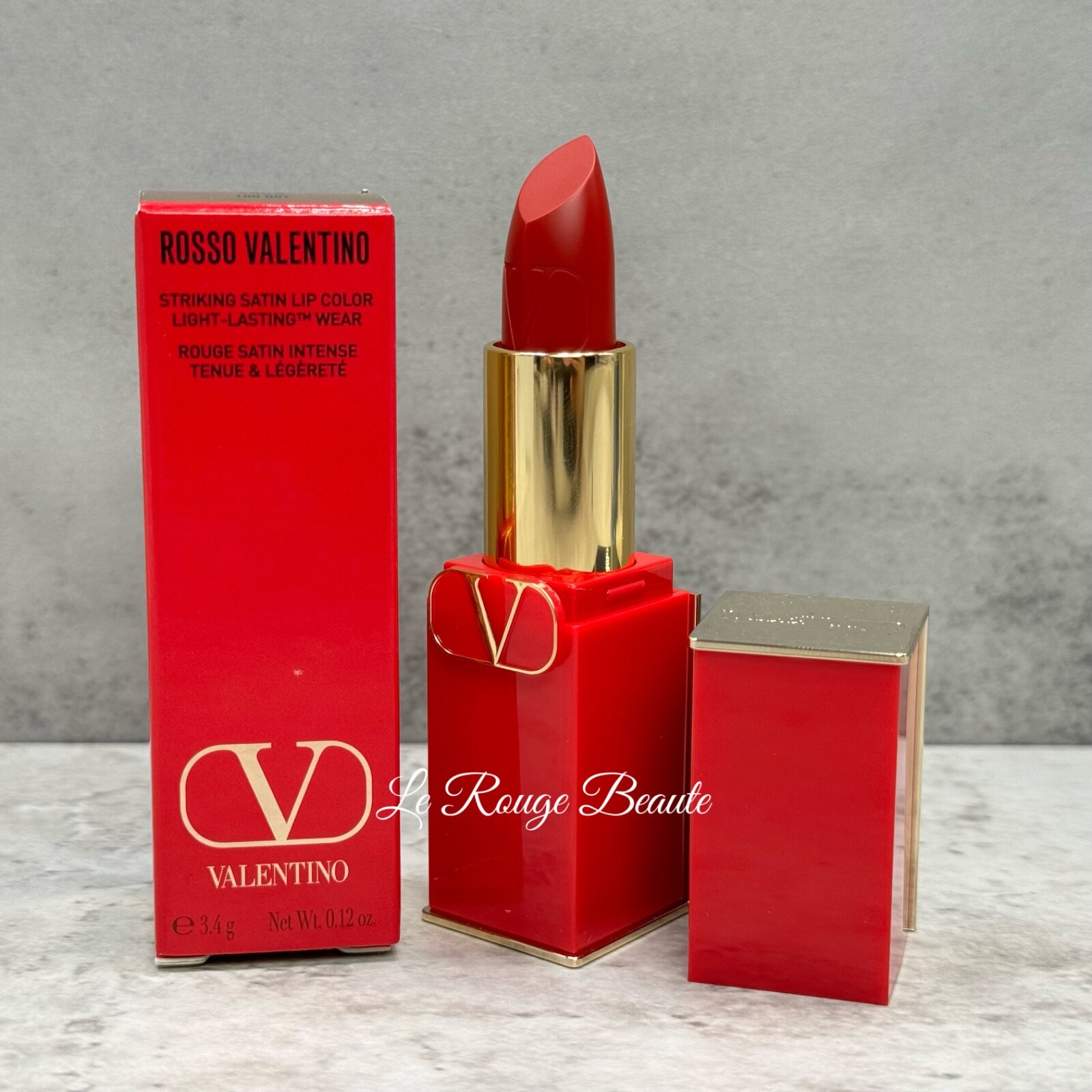 Valentino Rosso Striking Stain Lip Color Lipstick - 209A Too Hot