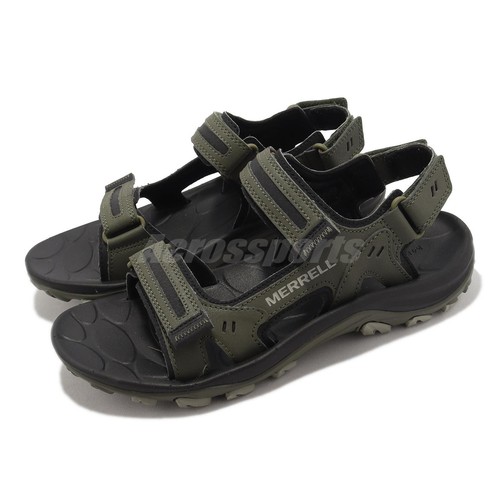 

Мужские повседневные сандалии Merrell Huntington Sport Convert Olive Green J036875, Зеленый, Huntington Sport Convert