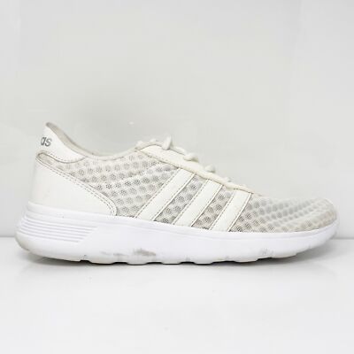 

Adidas Womens Lite Racer AW3837 Белые кроссовки Кроссовки Размер 8, Белый, Lite Racer