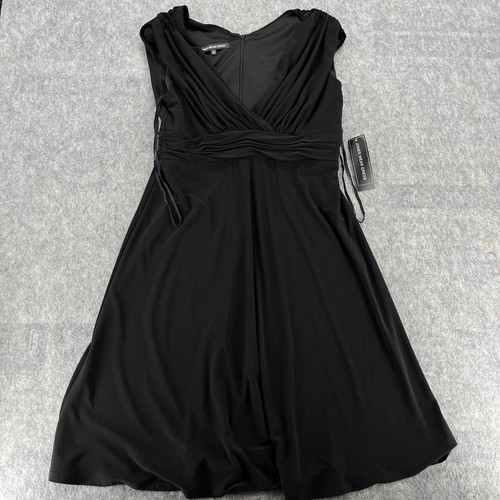 ohga FLARE DRESS Sサイズ　ブラック OHGA FLARE DRESS Sサイズ（OHGA]ビジュー付きパンプス