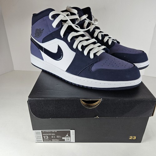 air jordan 1 mid sanded purple women's