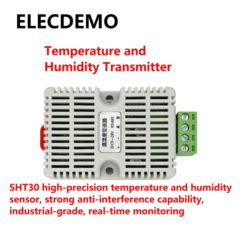 Temperature and humidity transmitter sensor RS485 industrial-grade high-precisio