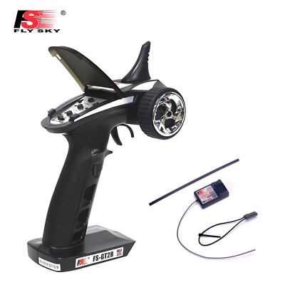 Flysky FS-GT2B 2.4Ghz 3CH RC Transmitter & FS-GR3E Receiver for RC Car Boat Q9D7