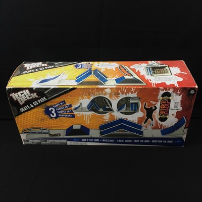 Tech Deck Skate & Go Park 3 Ramps In 1 Over 3 Feet Long 2011 New In Box