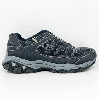 

Skechers Mens After Burn Memory Fit 50125 Серая повседневная обувь Кроссовки Размер 9.5, Серый, After Burn Memory Fit
