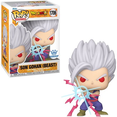 Pop Dragon Ball Super Son Gohan Beast Funko Shop Exclusive w/Protector Preorder