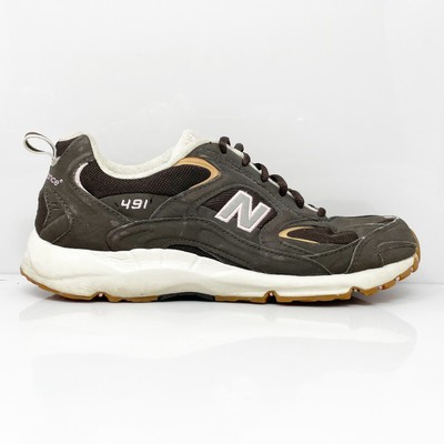 

New Balance Womens 491 CWW491BR Коричневая повседневная обувь Кроссовки Размер 8 B, Коричневый, 491