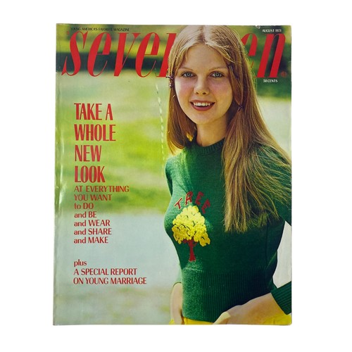 激レア！Seventeen  models 2015 Perfect Book Seventeen Magazine April 1979 Skin-Care Guide Feature No