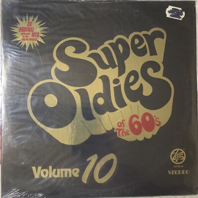 Super Oldies Of The 60's Volume 10 LP Vinyl Record Album Top-60-10 SEALED*