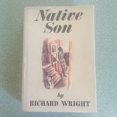 NATIVE SON Hardcover w/Dust Jacket Richard Wright Renewed First Edition~ 1968