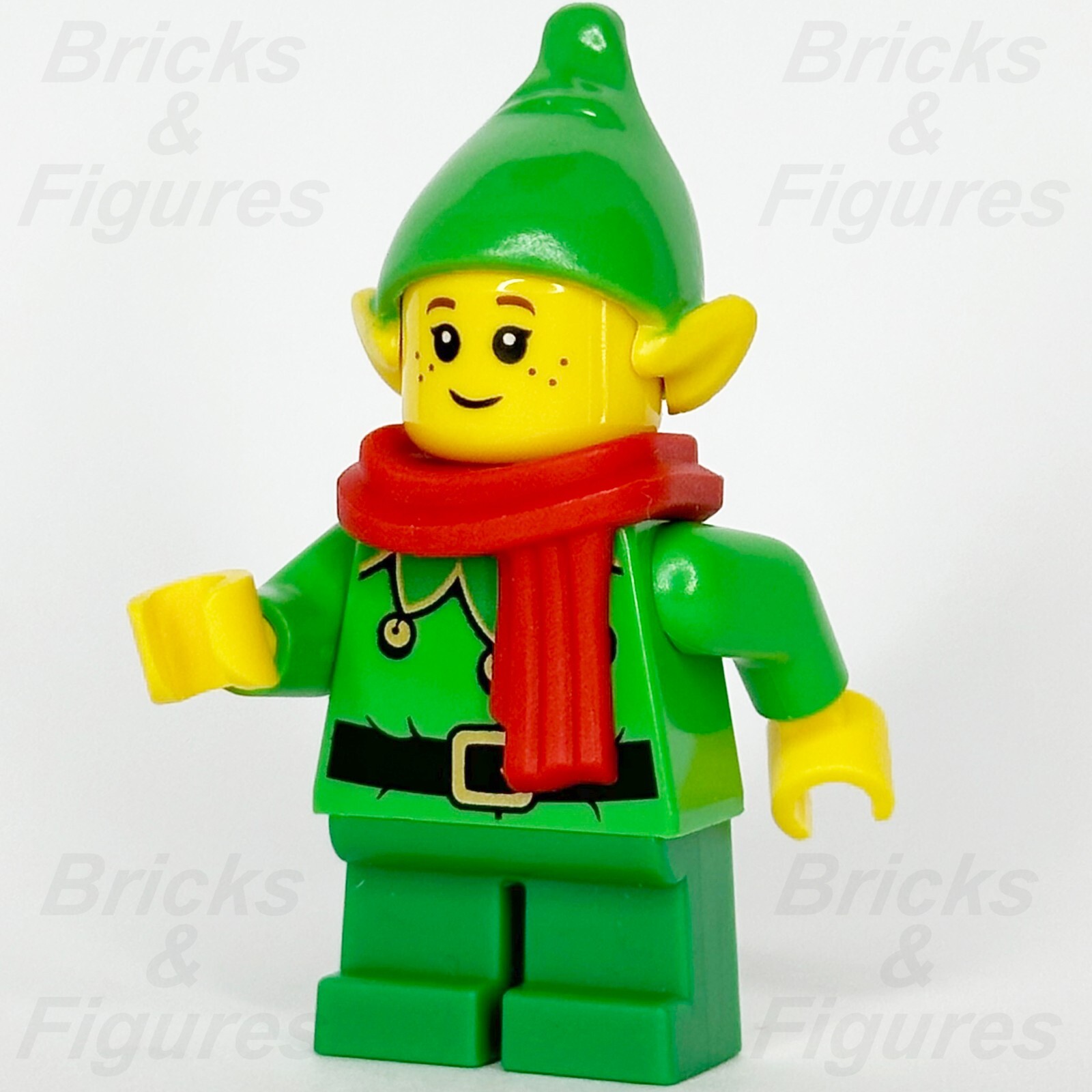 LEGO® Holiday & Event Elf Minifigure Christmas with Red Scarf 10275 hol206 Xmas