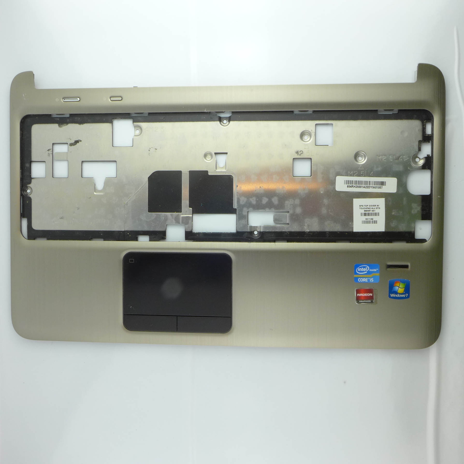 HP Pavilion DV6-6b06eg Gehäuse 665357-001 touchpad palmrest TEILDEFEKT