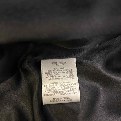 Kristen Blake Black Faux Fur Jacket Coat XL - Worn Once!